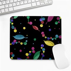 Space Garden Large Mousepads by Valentinaart