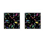 Space garden Cufflinks (Square) Front(Pair)