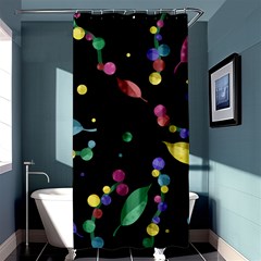 Space Garden Shower Curtain 36  X 72  (stall)  by Valentinaart