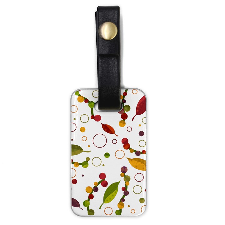 Adorable floral design Luggage Tags (One Side) 