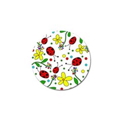 Ladybugs Golf Ball Marker (10 Pack) by Valentinaart