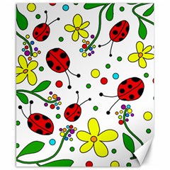 Ladybugs Canvas 8  X 10  by Valentinaart