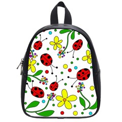 Ladybugs School Bags (small)  by Valentinaart