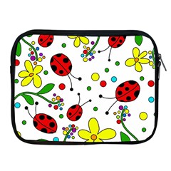 Ladybugs Apple Ipad 2/3/4 Zipper Cases by Valentinaart