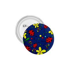 Ladybugs - Blue 1 75  Buttons by Valentinaart