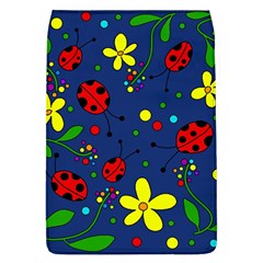 Ladybugs - Blue Flap Covers (l)  by Valentinaart