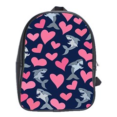 Shark Lovers School Bags (xl)  by BubbSnugg