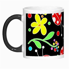 Flowers And Ladybugs Morph Mugs by Valentinaart