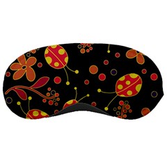 Flowers And Ladybugs 2 Sleeping Masks by Valentinaart