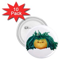 Angry Girl Doll 1 75  Buttons (10 Pack) by dflcprints