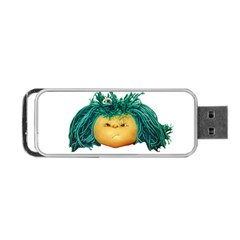 Angry Girl Doll Portable Usb Flash (one Side) by dflcprints