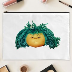 Angry Girl Doll Cosmetic Bag (xxxl)  by dflcprints