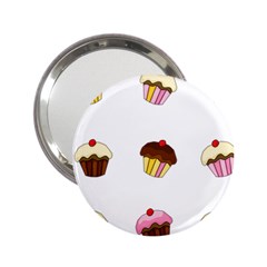 Colorful Cupcakes  2 25  Handbag Mirrors by Valentinaart