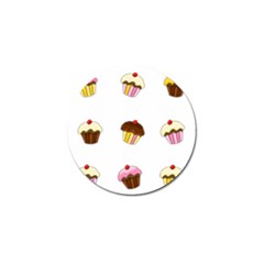 Colorful Cupcakes  Golf Ball Marker by Valentinaart