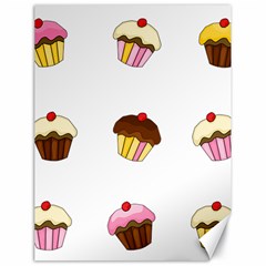 Colorful Cupcakes  Canvas 18  X 24   by Valentinaart