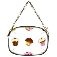 Colorful Cupcakes  Chain Purses (two Sides)  by Valentinaart