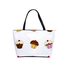 Colorful Cupcakes  Shoulder Handbags by Valentinaart