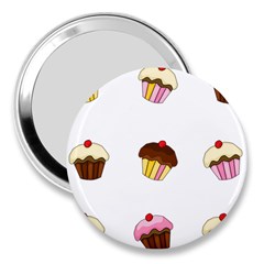 Colorful Cupcakes  3  Handbag Mirrors by Valentinaart