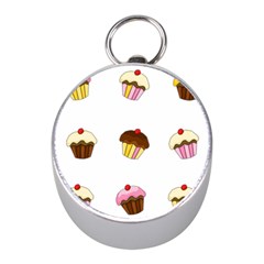 Colorful Cupcakes  Mini Silver Compasses by Valentinaart