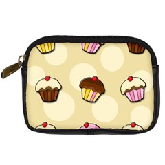 Colorful Cupcakes Pattern Digital Camera Cases by Valentinaart