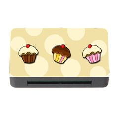 Colorful Cupcakes Pattern Memory Card Reader With Cf by Valentinaart