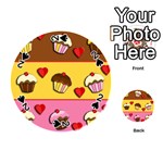 Love cupcakes Playing Cards 54 (Round)  Front - Spade2