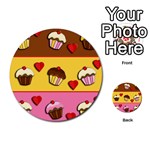 Love cupcakes Multi-purpose Cards (Round)  Front 1