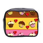 Love cupcakes Mini Toiletries Bag 2-Side Back