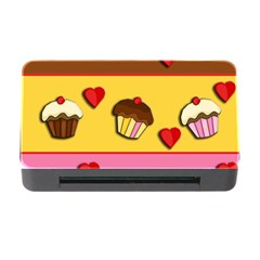 Love Cupcakes Memory Card Reader With Cf by Valentinaart