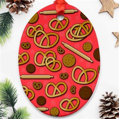 Bakery Ornament (oval)  by Valentinaart