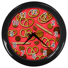 Bakery Wall Clocks (black) by Valentinaart