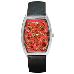 Bakery Barrel Style Metal Watch by Valentinaart