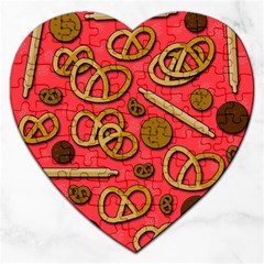 Bakery Jigsaw Puzzle (heart) by Valentinaart