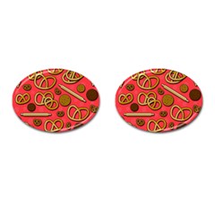 Bakery Cufflinks (oval) by Valentinaart