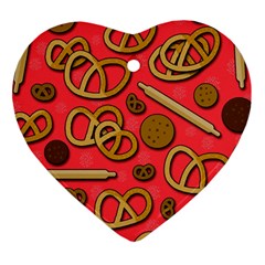 Bakery Heart Ornament (2 Sides) by Valentinaart