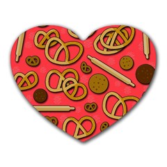 Bakery Heart Mousepads by Valentinaart