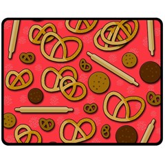 Bakery Fleece Blanket (medium)  by Valentinaart