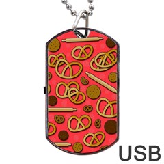 Bakery Dog Tag Usb Flash (one Side) by Valentinaart