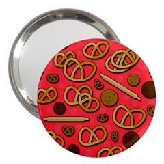 Bakery 3  Handbag Mirrors by Valentinaart