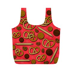 Bakery Full Print Recycle Bags (m)  by Valentinaart