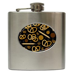 Bakery 2 Hip Flask (6 Oz) by Valentinaart