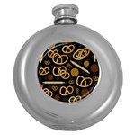 Bakery 2 Round Hip Flask (5 oz) Front