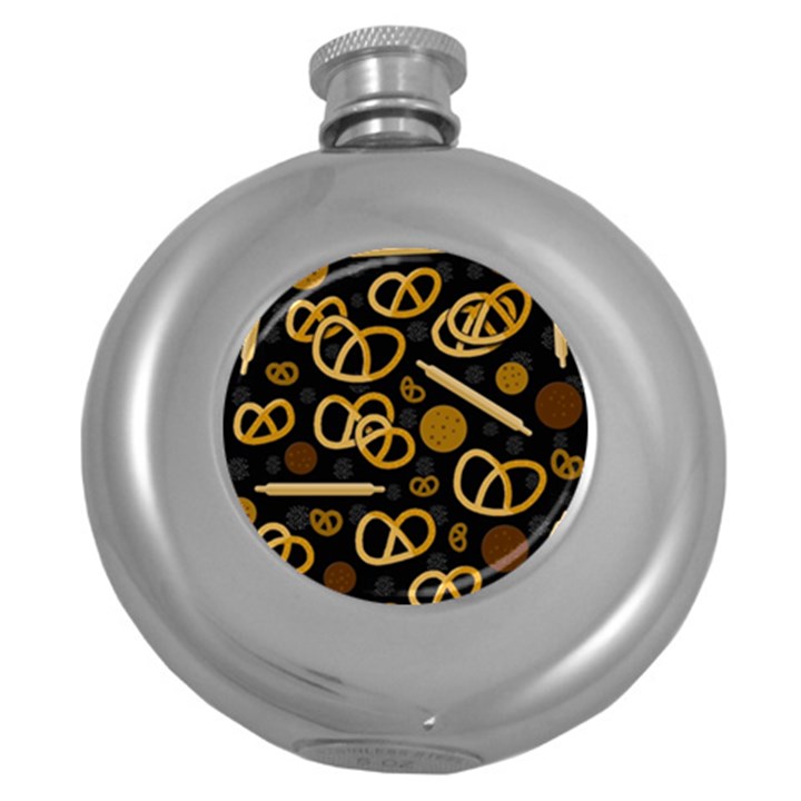 Bakery 2 Round Hip Flask (5 oz)