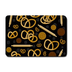 Bakery 2 Small Doormat  by Valentinaart