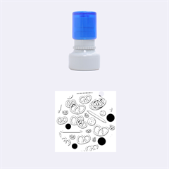 Bakery 3 Rubber Round Stamps (small)