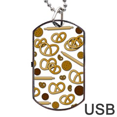 Bakery 3 Dog Tag Usb Flash (two Sides)  by Valentinaart