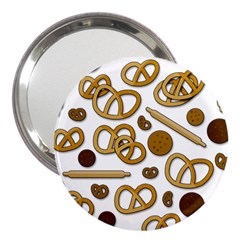 Bakery 3 3  Handbag Mirrors by Valentinaart