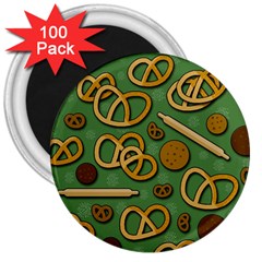 Bakery 4 3  Magnets (100 Pack)