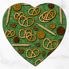 Bakery 4 Jigsaw Puzzle (heart) by Valentinaart