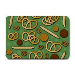 Bakery 4 Small Doormat  by Valentinaart